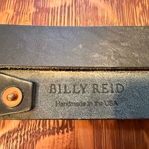 Billy Reid Dark Leather Belt